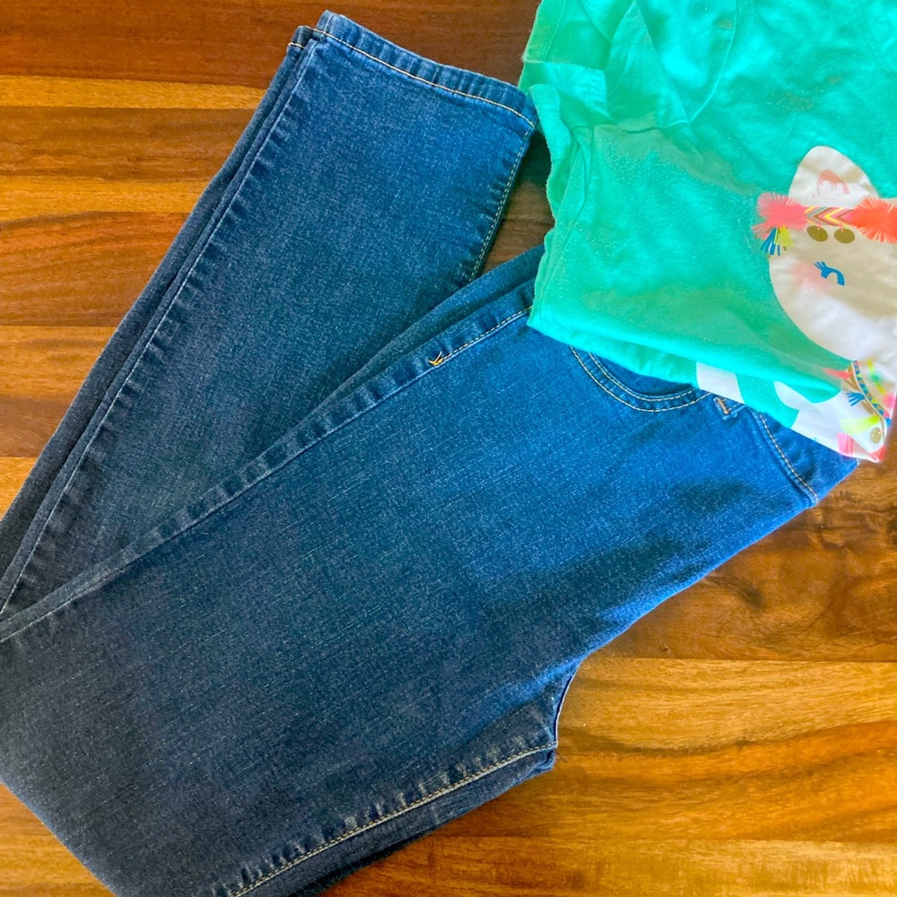 Cat & Jack bundle - jeans and a t-shirt XL 14 girls